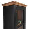 Sunrise Narrow Cabinet – Glass Door | Compact Storage